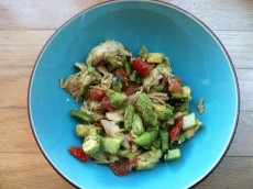 Thumbnail image for 5-Minute Pesto Chicken Salad