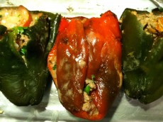 Thumbnail image for Roasted Stuffed Peppers with Goat Cheese